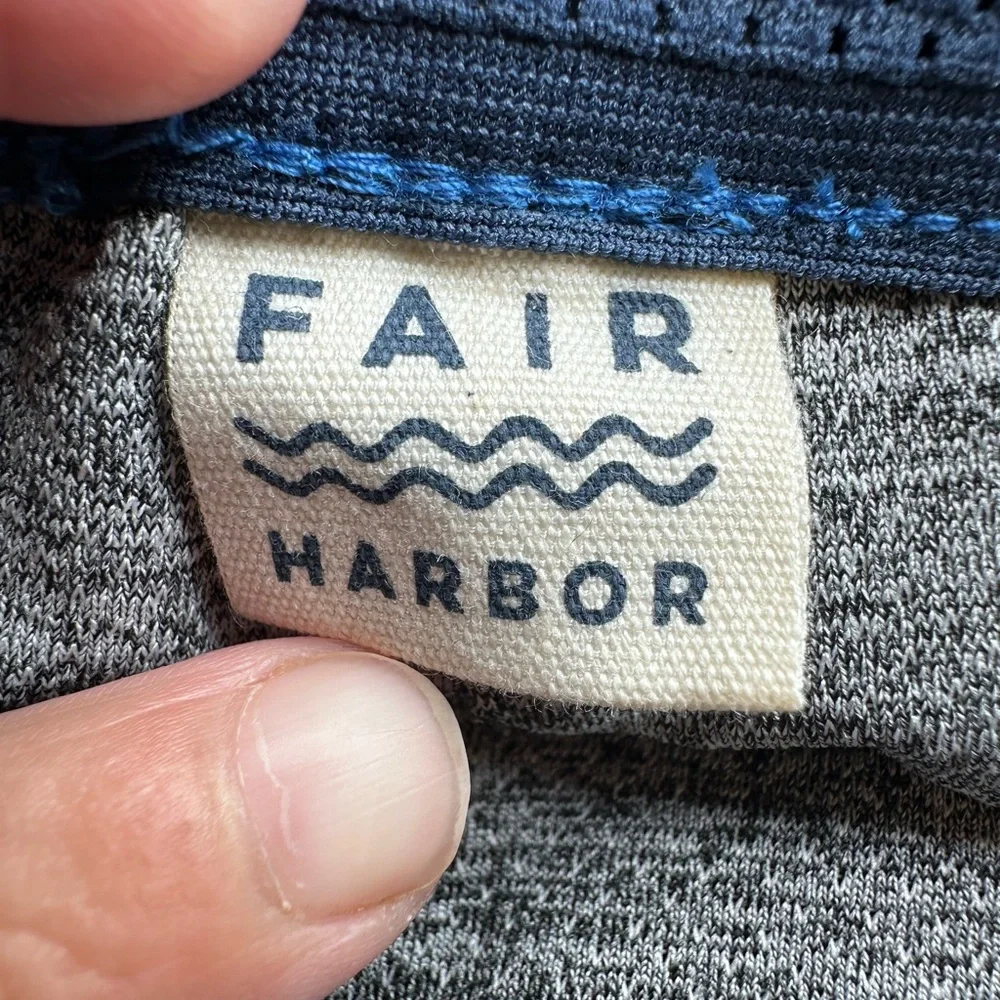 Fair Harbor Lined Swim Trunks In Clark Blue